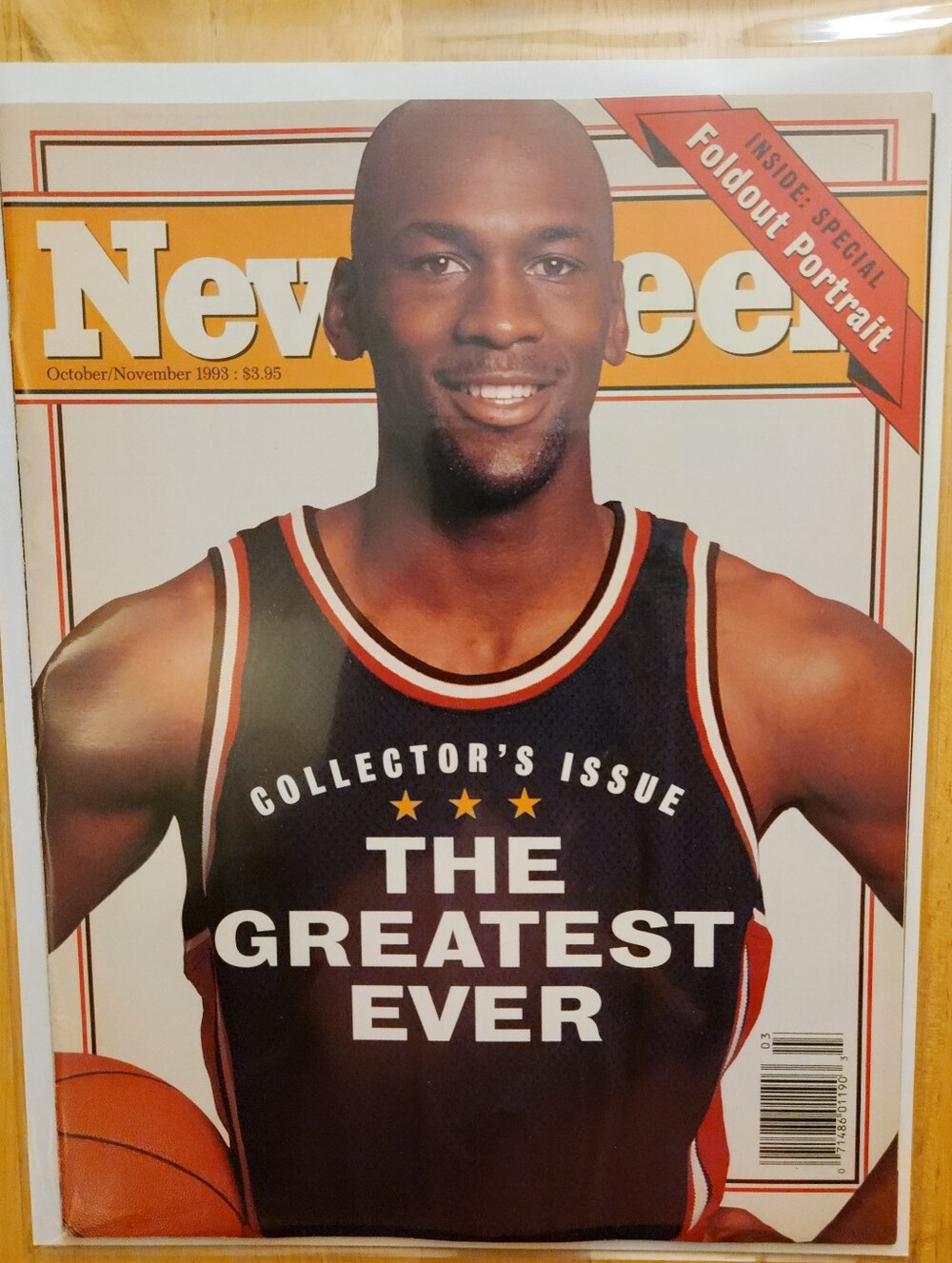 Vintage 1993 Newsweek Michael Jordan The Greatest Ever Cover October/November
